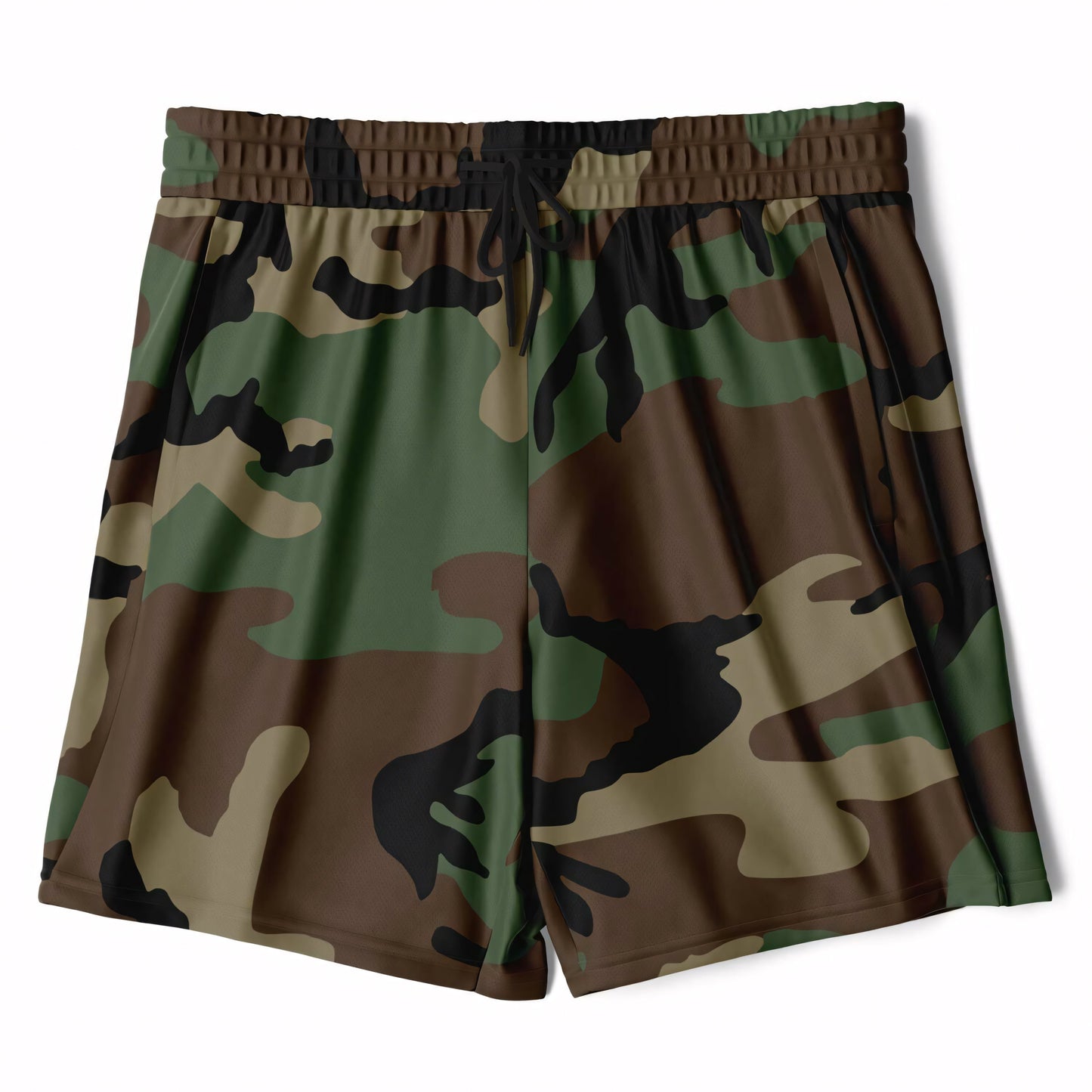 M81 Woodland Camo Lined Shorts 7" _ Concealing Coloration