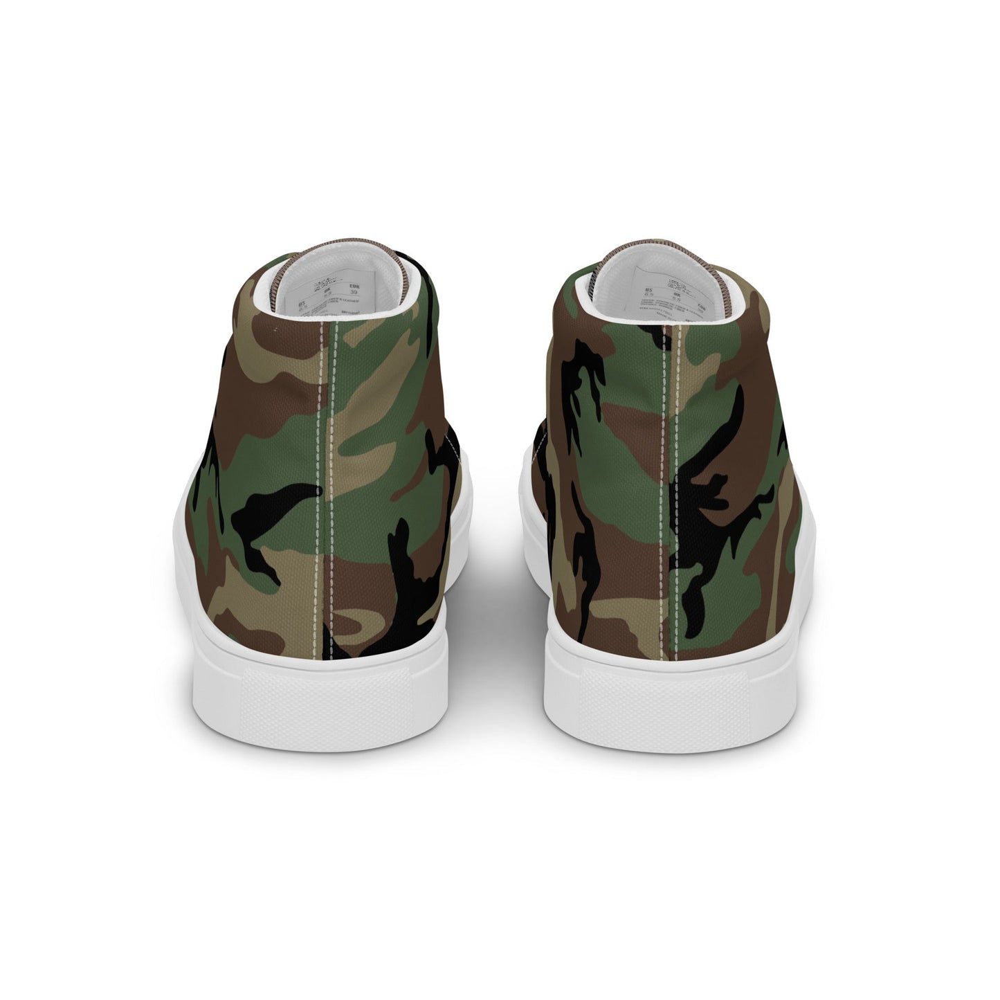 M81 Woodland Camo Men's Sneaker Hi - Concealing Coloration