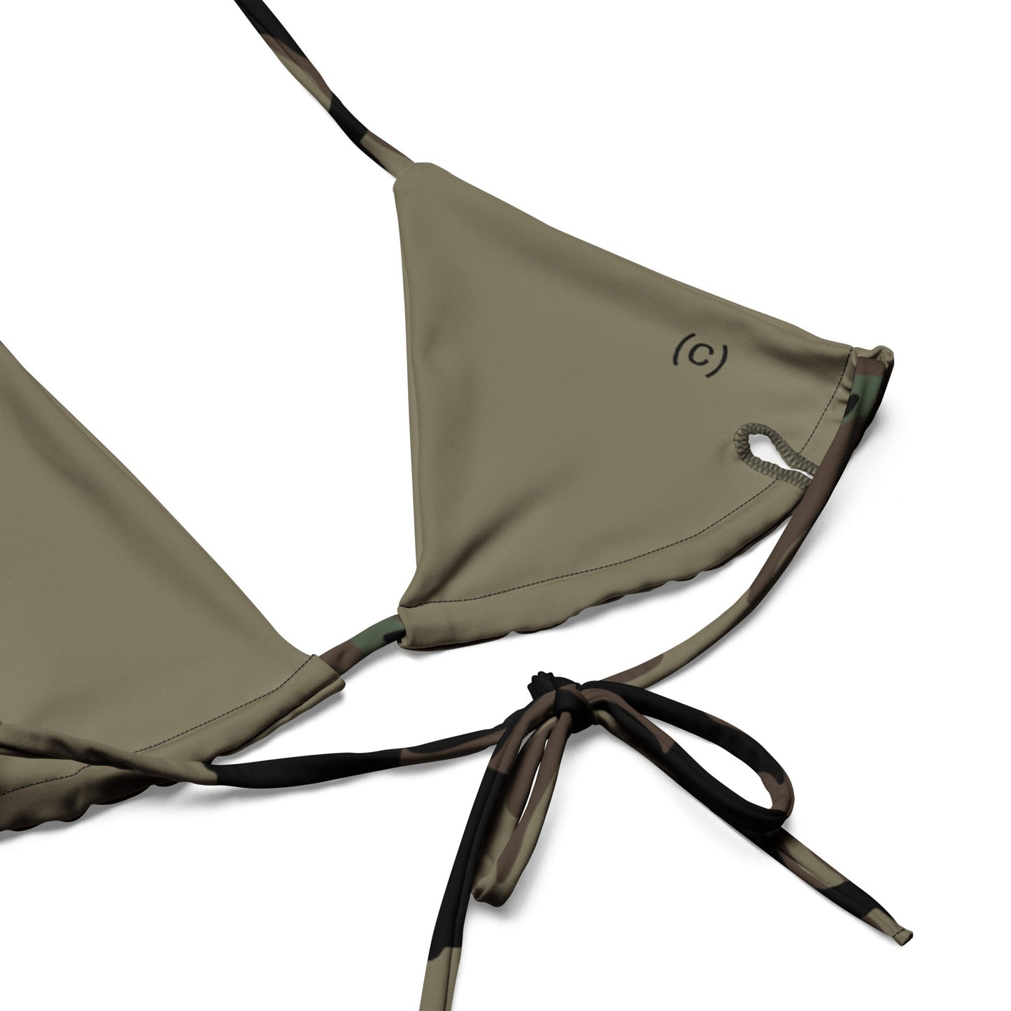 M81 Woodland Camo String Bikini Set _ Concealing Coloration