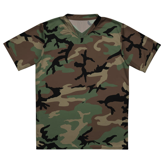 M81 Woodland Camo Tech T-Shirt - Concealing Coloration
