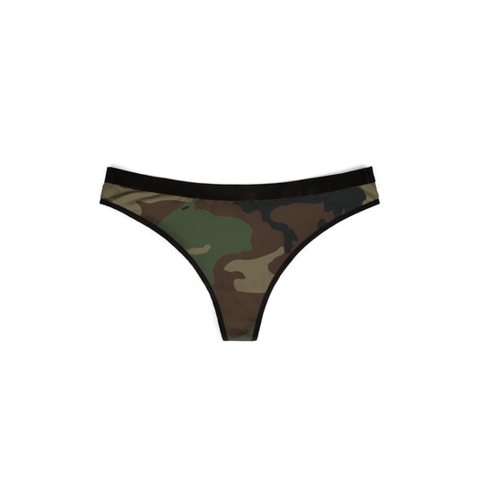 M81 Woodland Camo Thong - Concealing Coloration