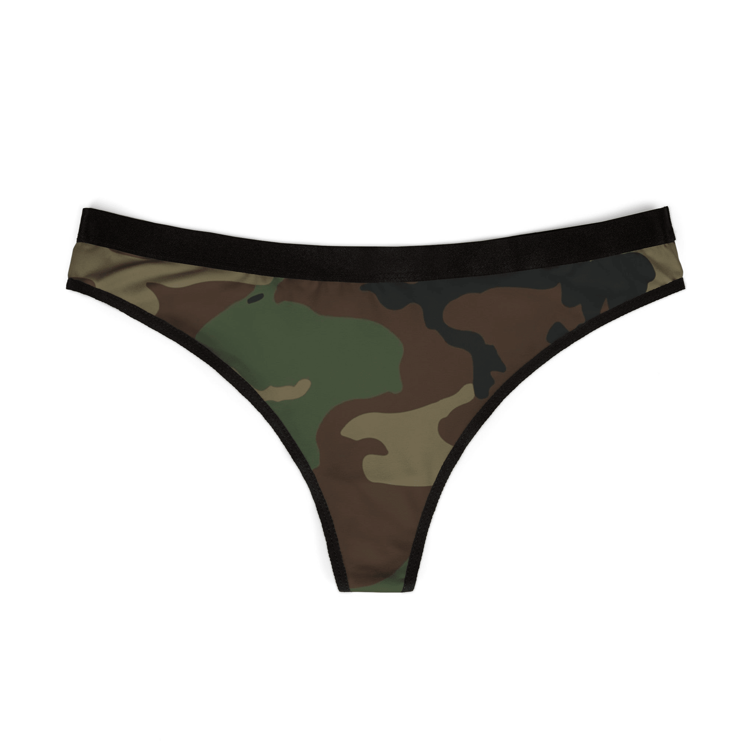M81 Woodland Camo Thong - Concealing Coloration