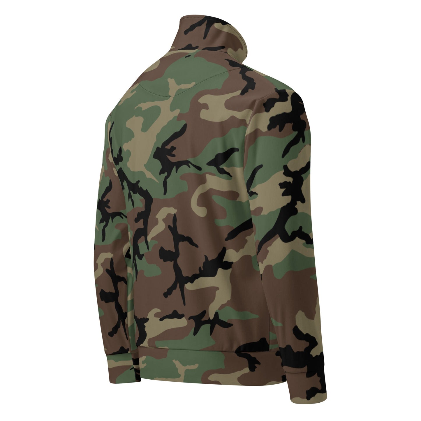 M81 Woodland Camo Track Jacket _ Concealing Coloration