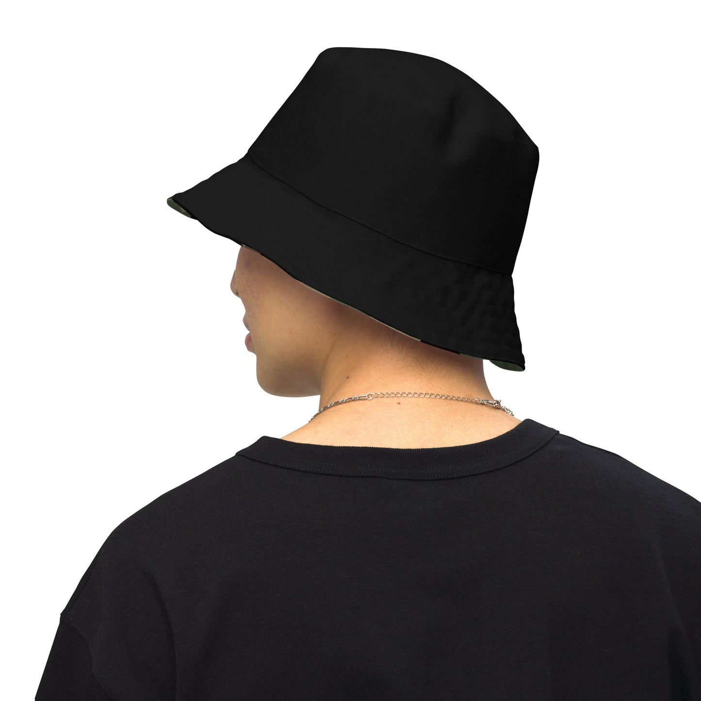 M81 Woodland Camo Underbrim Bucket Hat - Brown _ Concealing Coloration