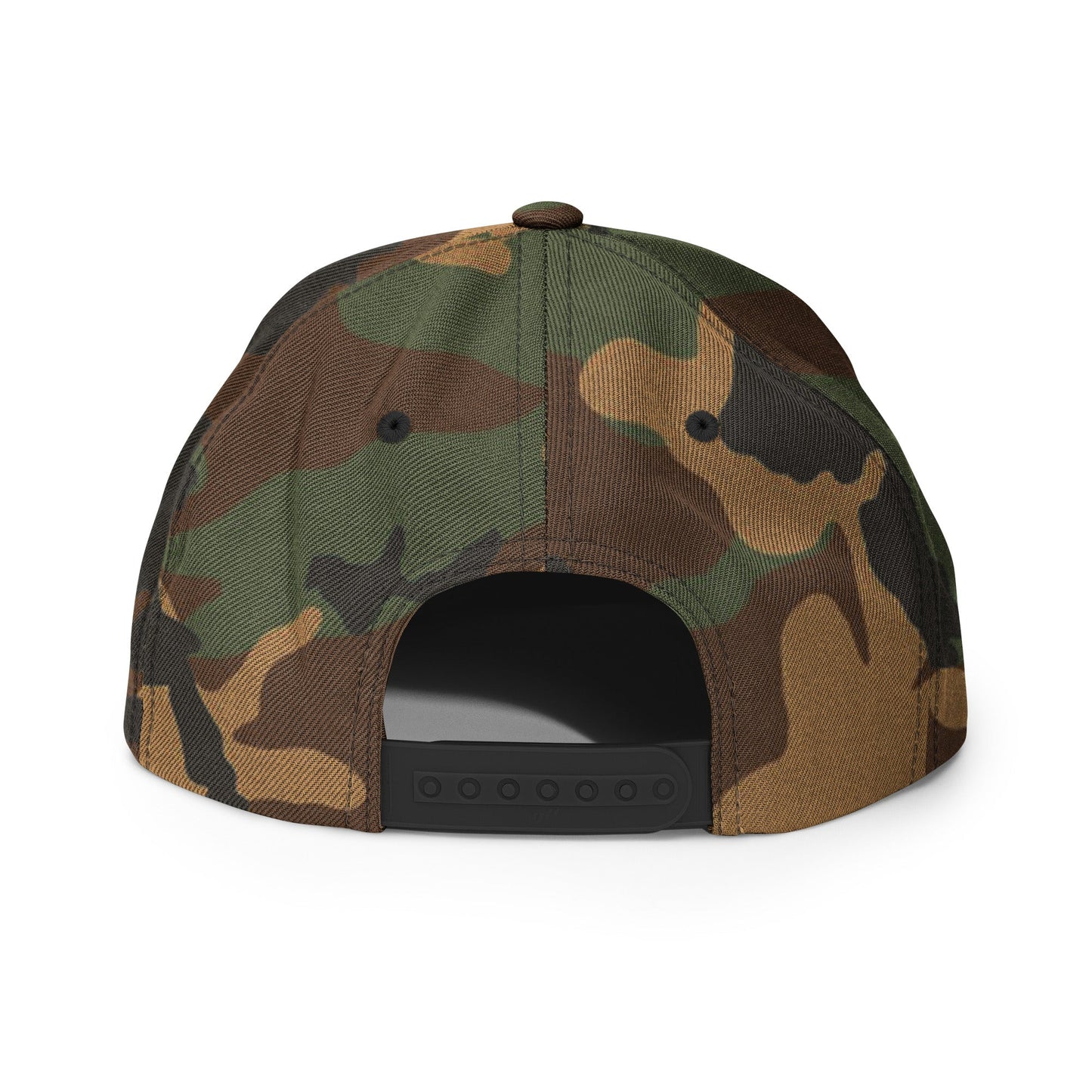 M81 Woodland Camouflage Snapback Hat 6098M _ Concealing Coloration