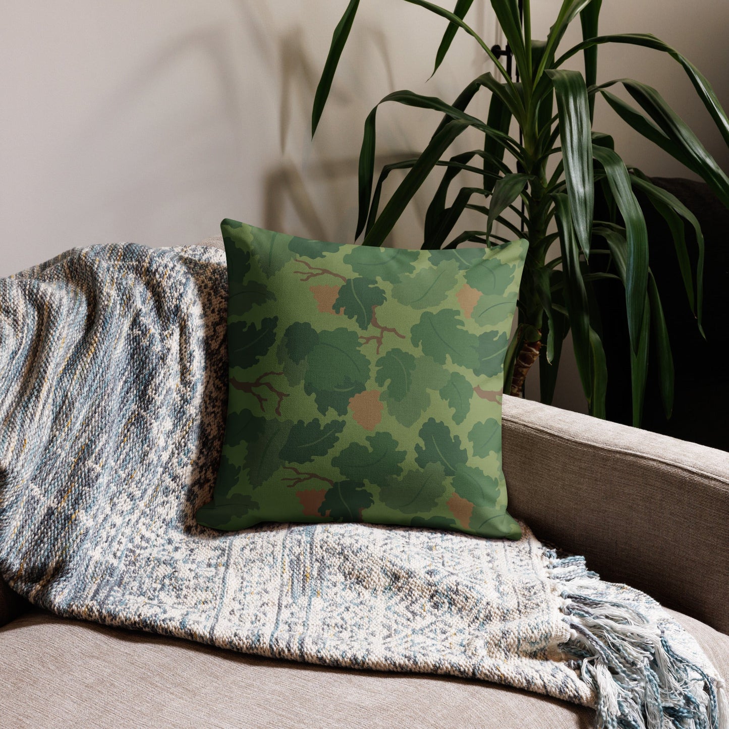 Mitchell Camo 18" Throw Pillow _ Concealing Coloration