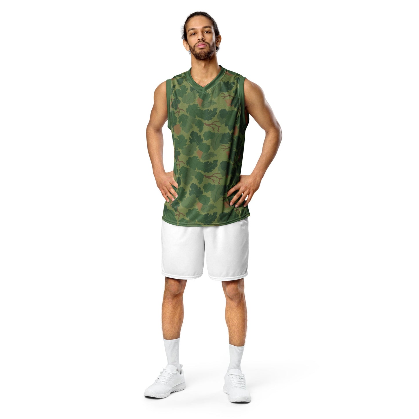Mitchell Camo Basketball Jersey _ Concealing Coloration