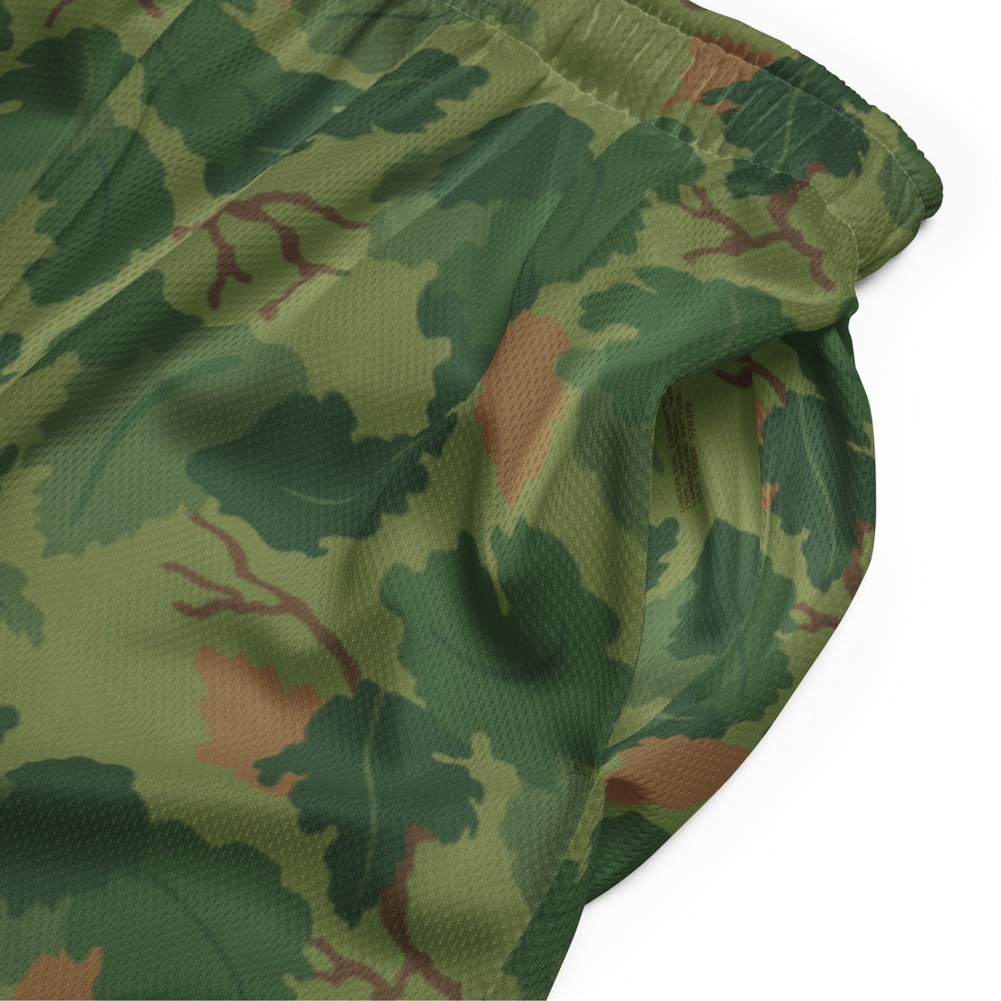 Mitchell Camo Basketball Shorts - Concealing Coloration