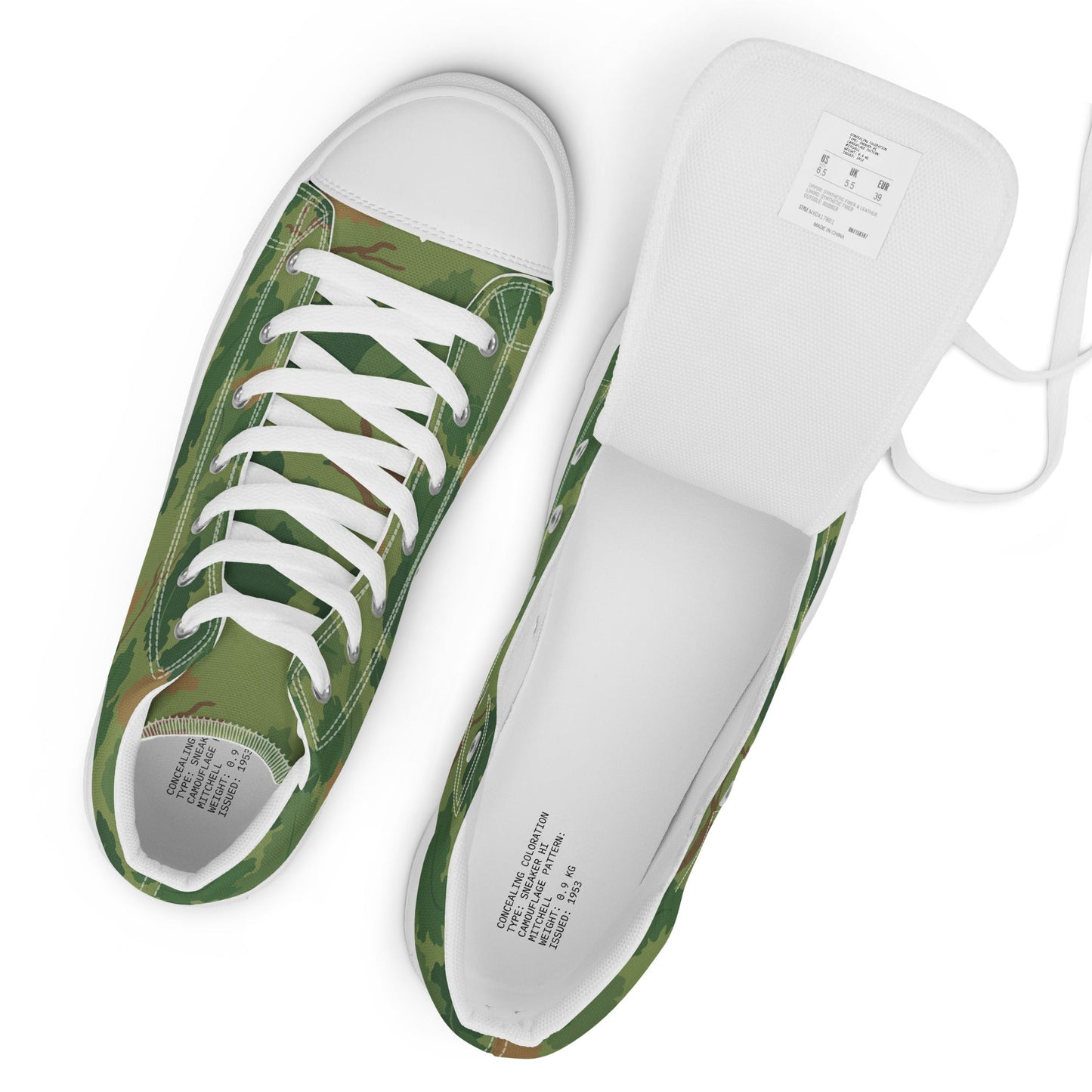 Mitchell Camo Men's Sneaker Hi - Concealing Coloration