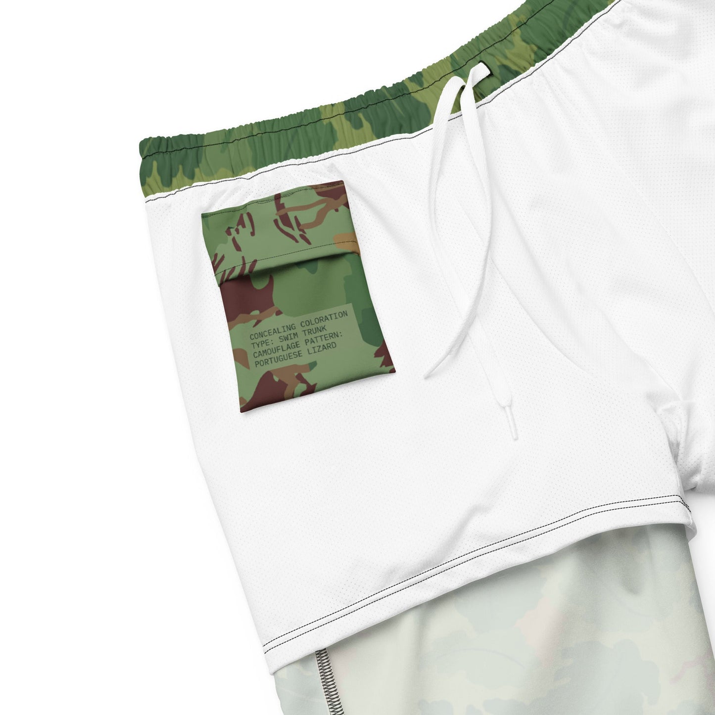 Mitchell Camo Swim Trunks _ Concealing Coloration