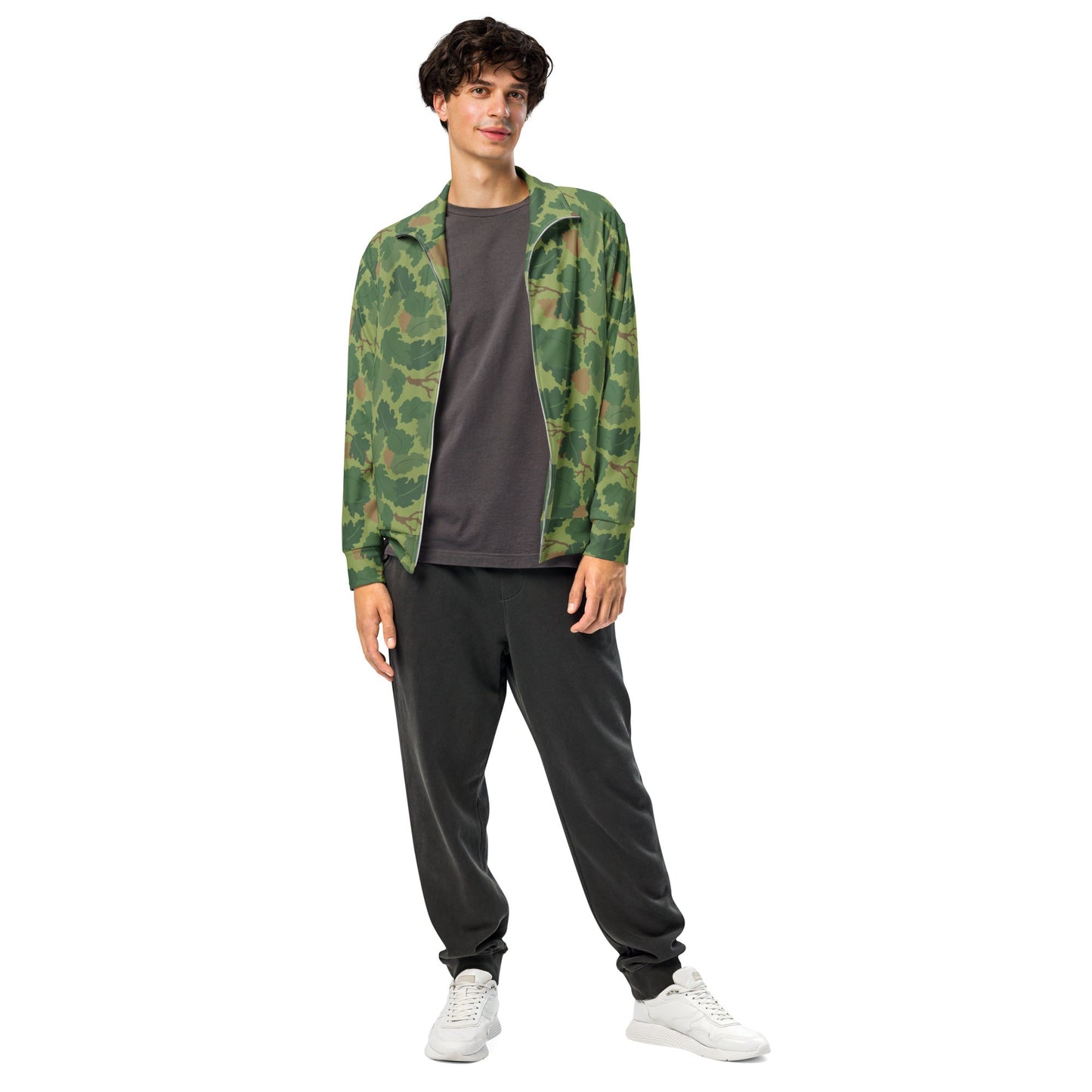 Mitchell Camo Track Jacket _ Concealing Coloration