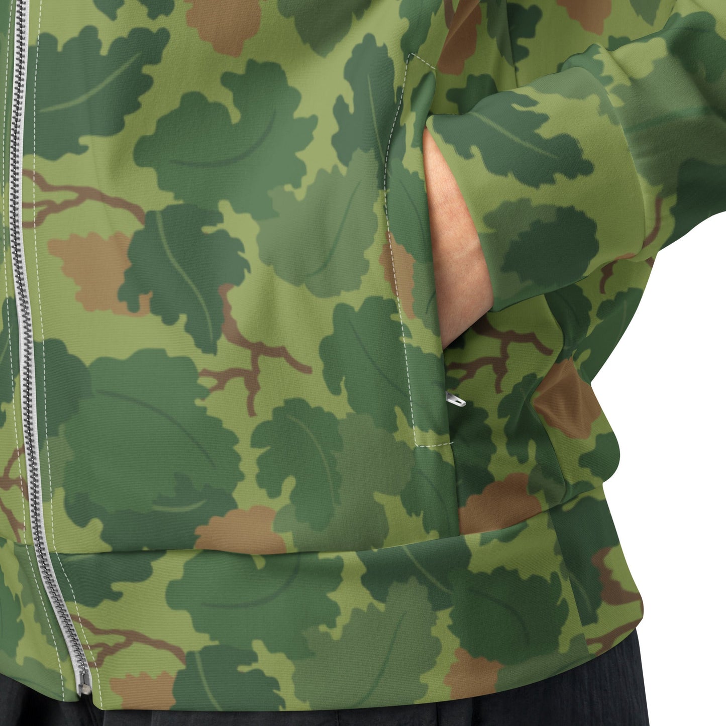 Mitchell Camo Track Jacket _ Concealing Coloration