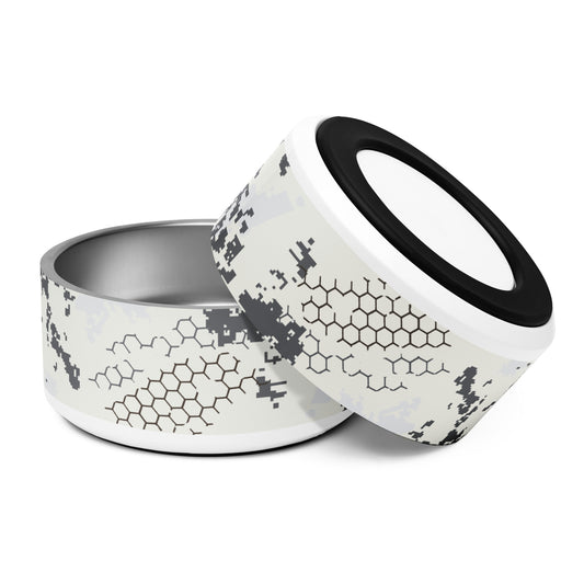 BlindTech Snow Camo Pet Bowl _ Concealing Coloration