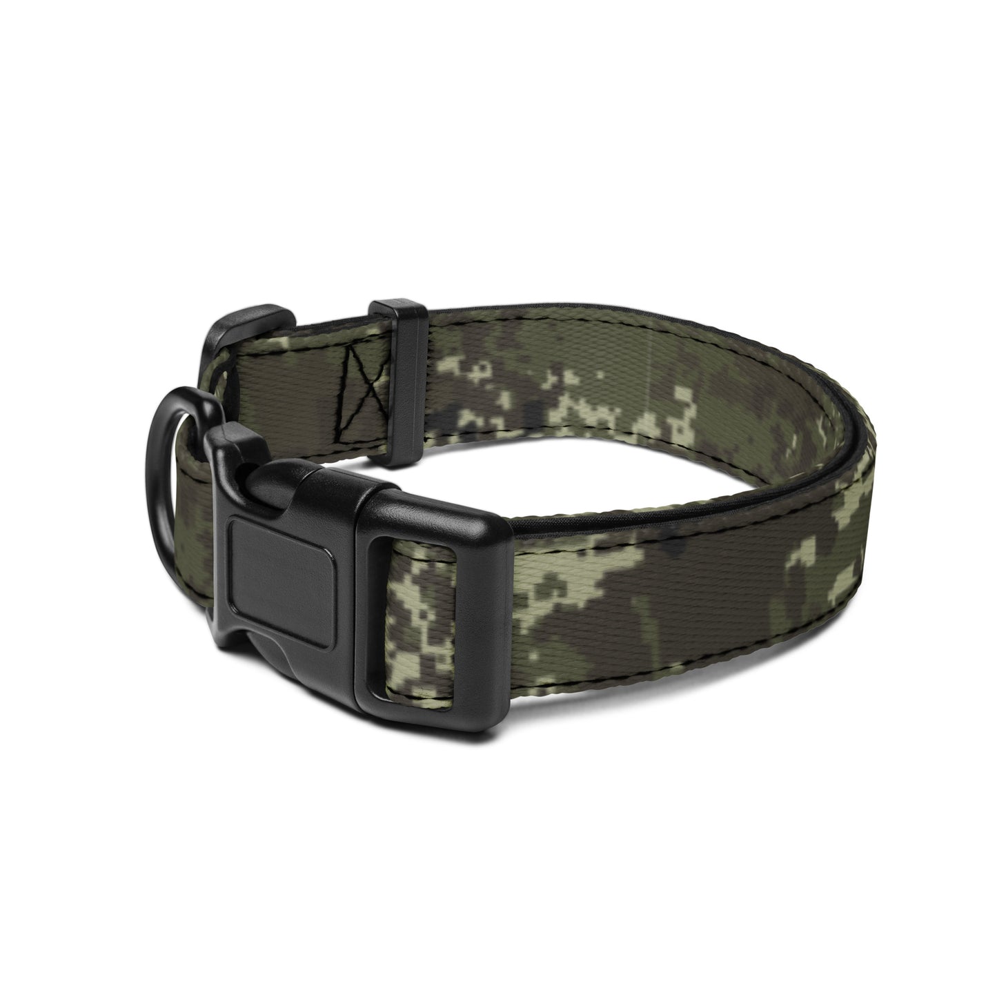 BlindTech Forest Camo Dog Collar _ Concealing Coloration