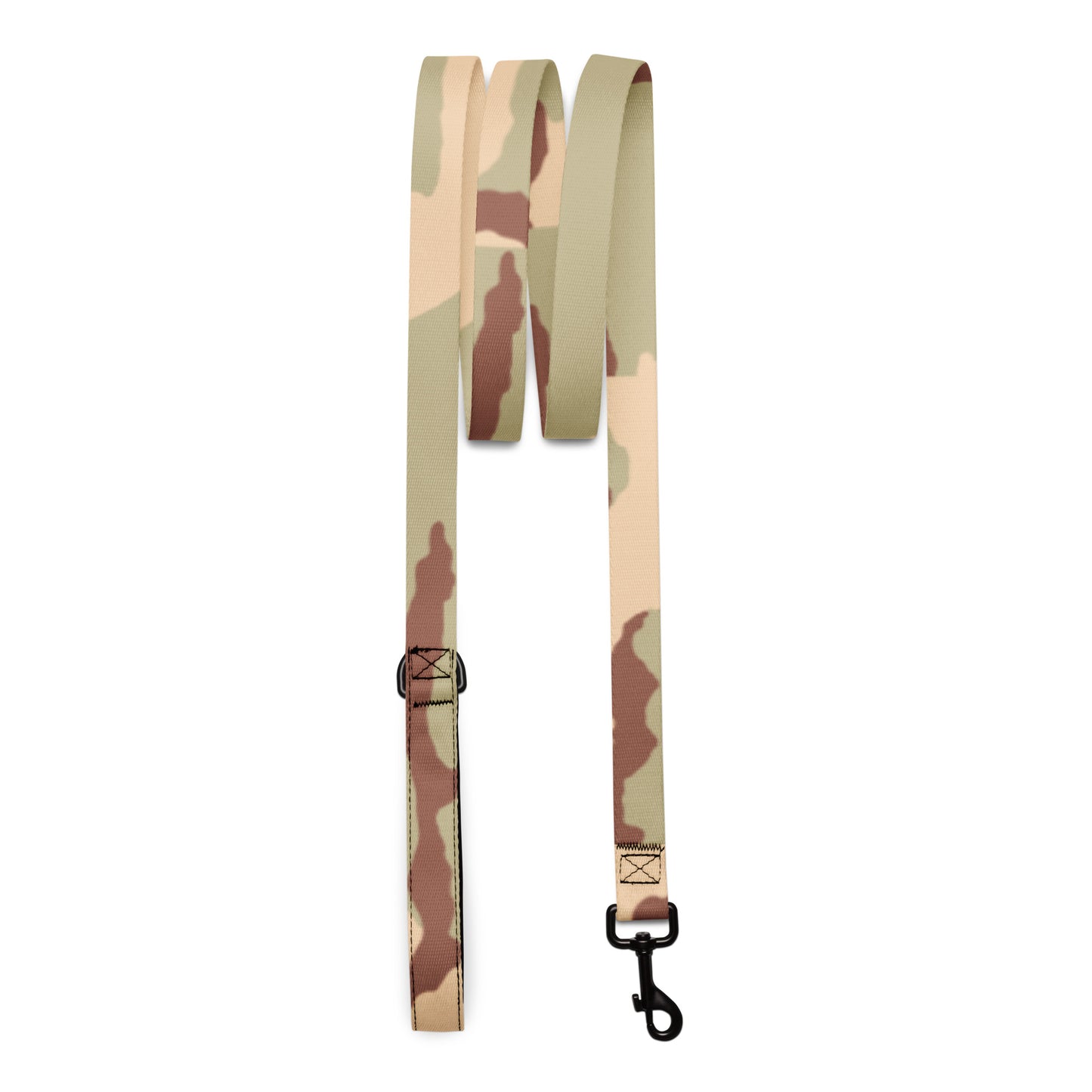 Three-Color Desert Camo Dog Leash _ Concealing Coloration