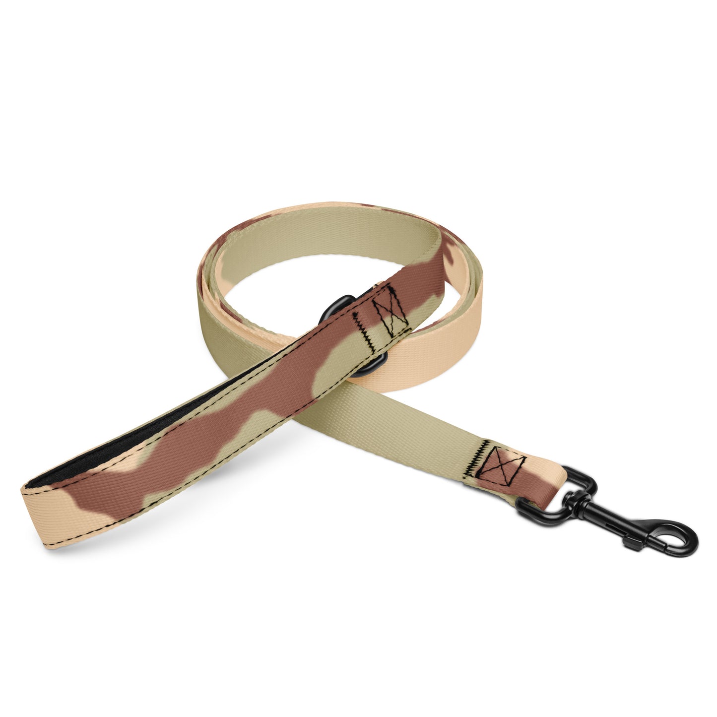 Three-Color Desert Camo Dog Leash _ Concealing Coloration