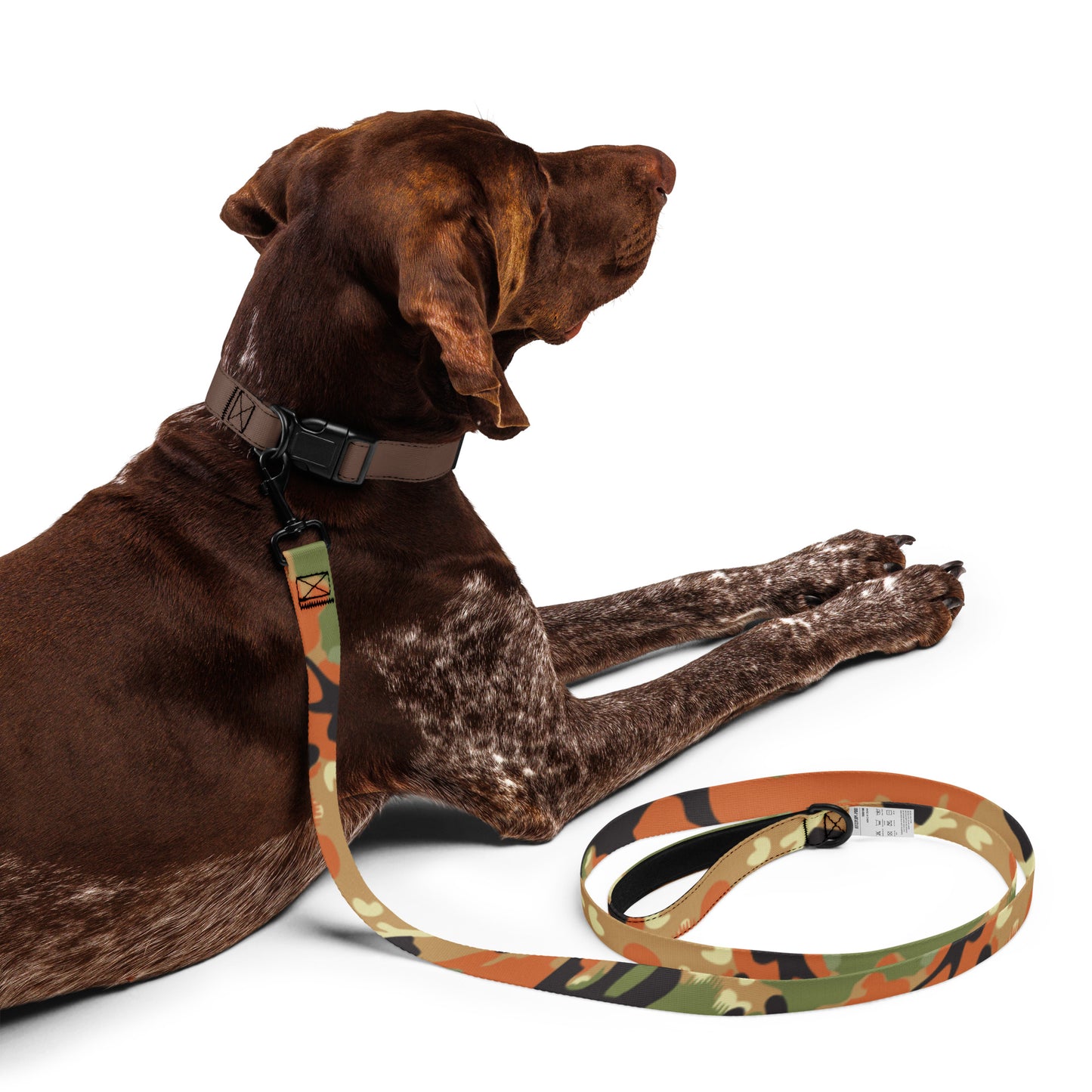 Leibermuster Camo Dog Leash _ Concealing Coloration