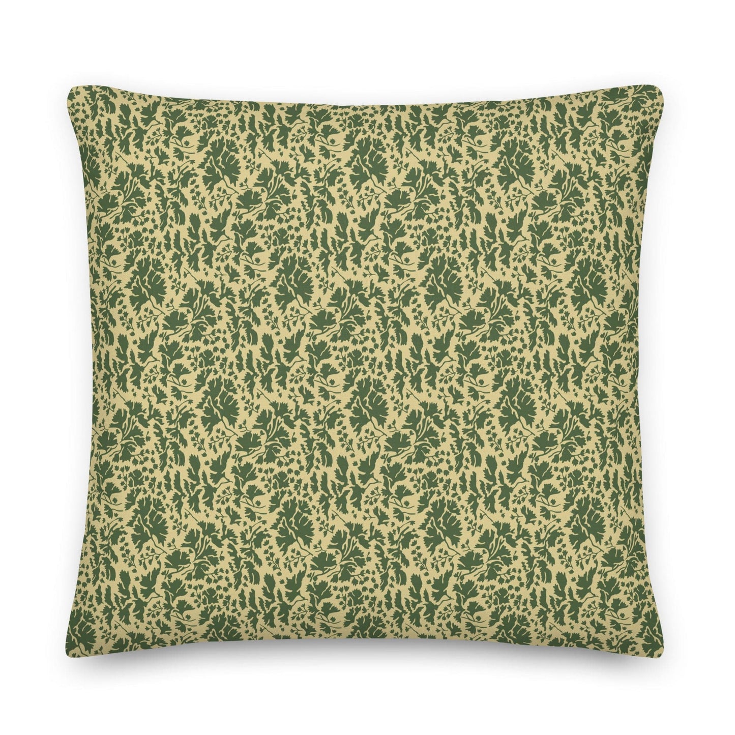 Pietruszka Camo 22" Square Throw Pillow _ Concealing Coloration