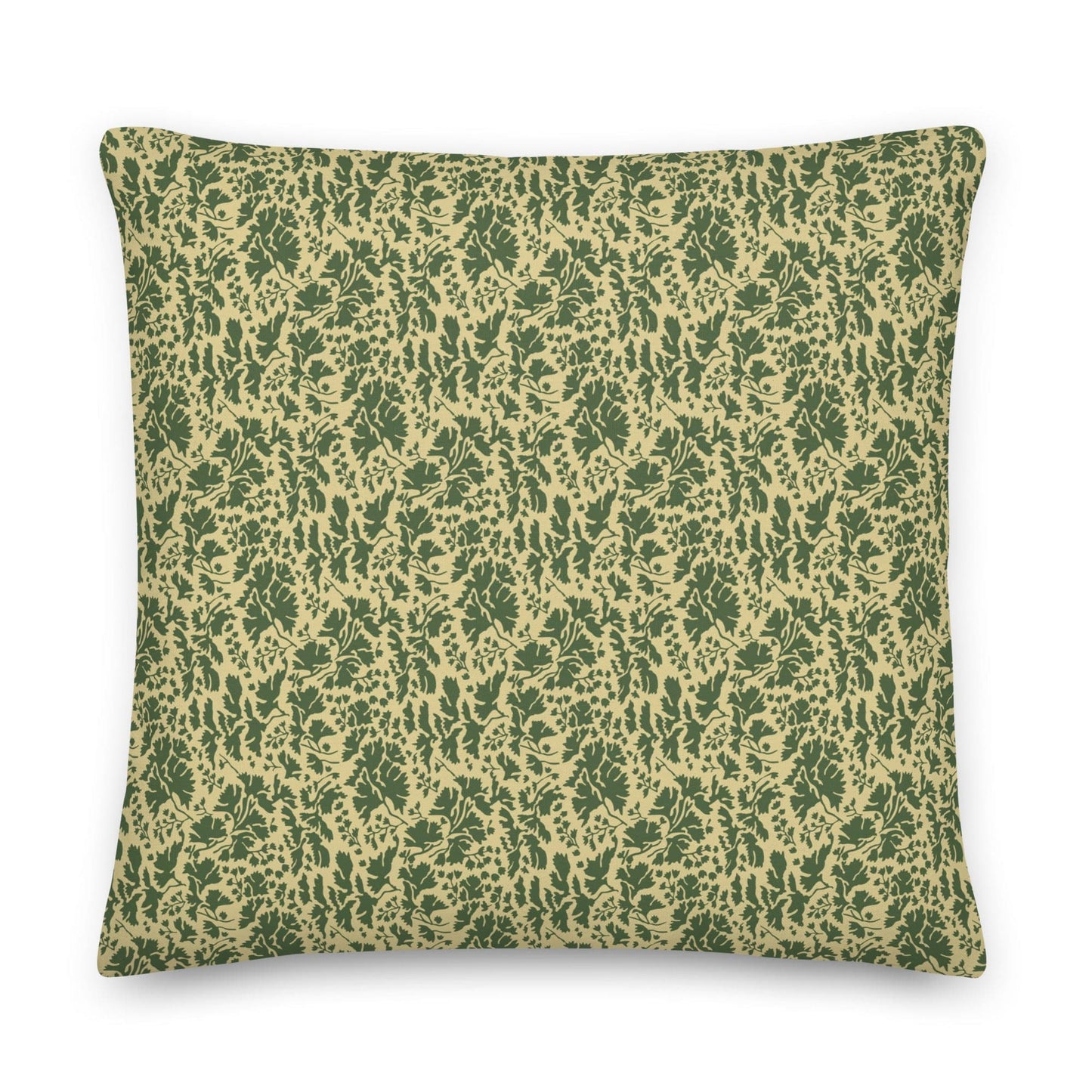 Pietruszka Camo 22" Square Throw Pillow _ Concealing Coloration