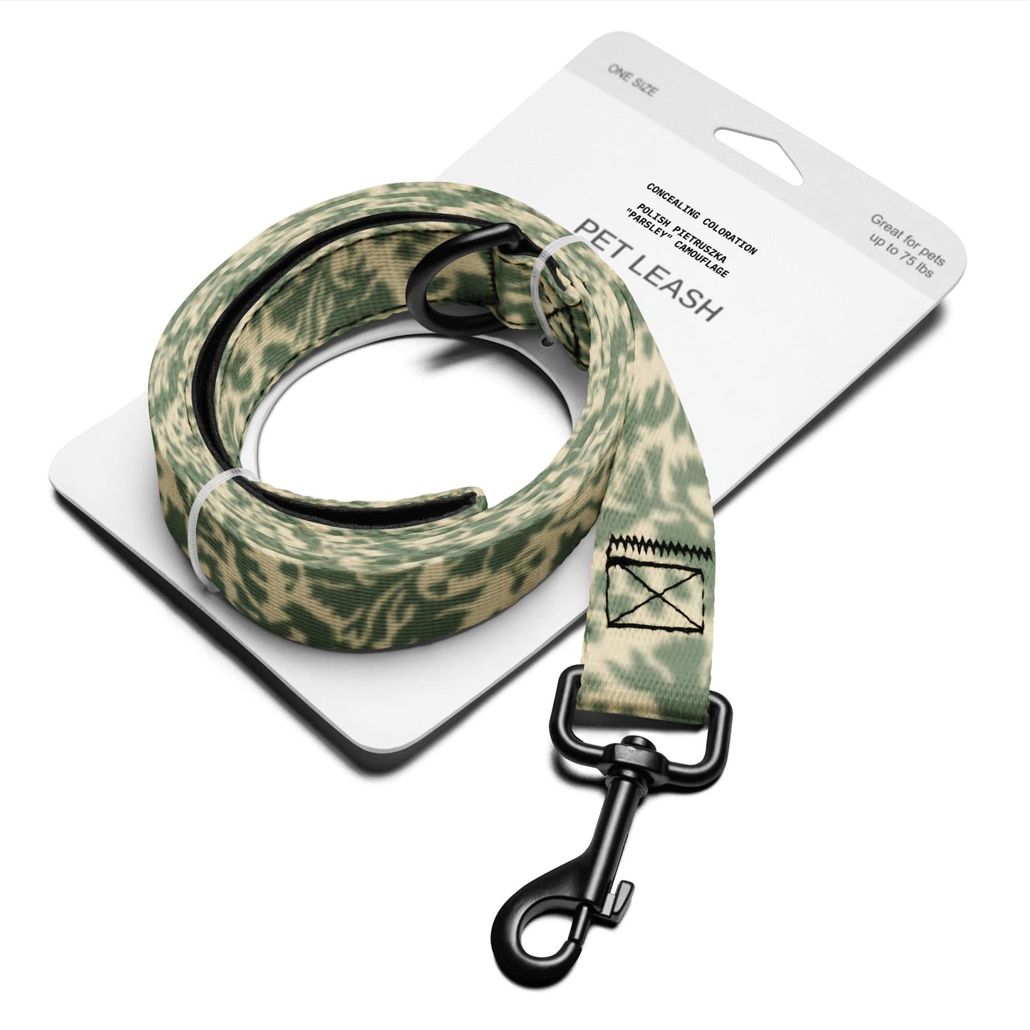 Pietruszka Camo Dog Leash _ Concealing Coloration