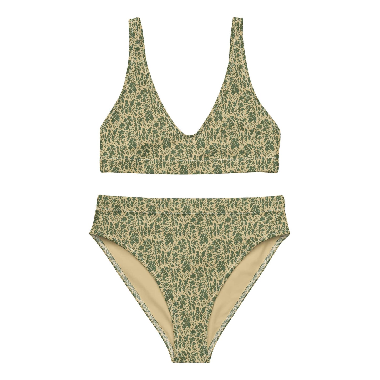 Pietruszka Camo High-Waisted Bikini Set _ Concealing Coloration