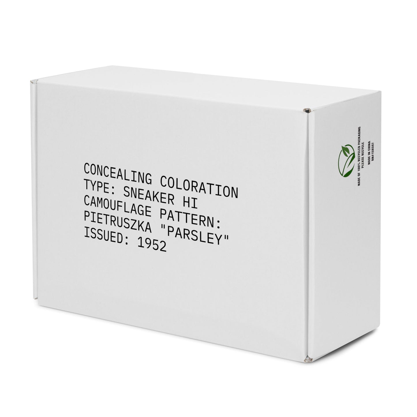 Pietruszka Camo Men's Sneaker Hi _ Concealing Coloration