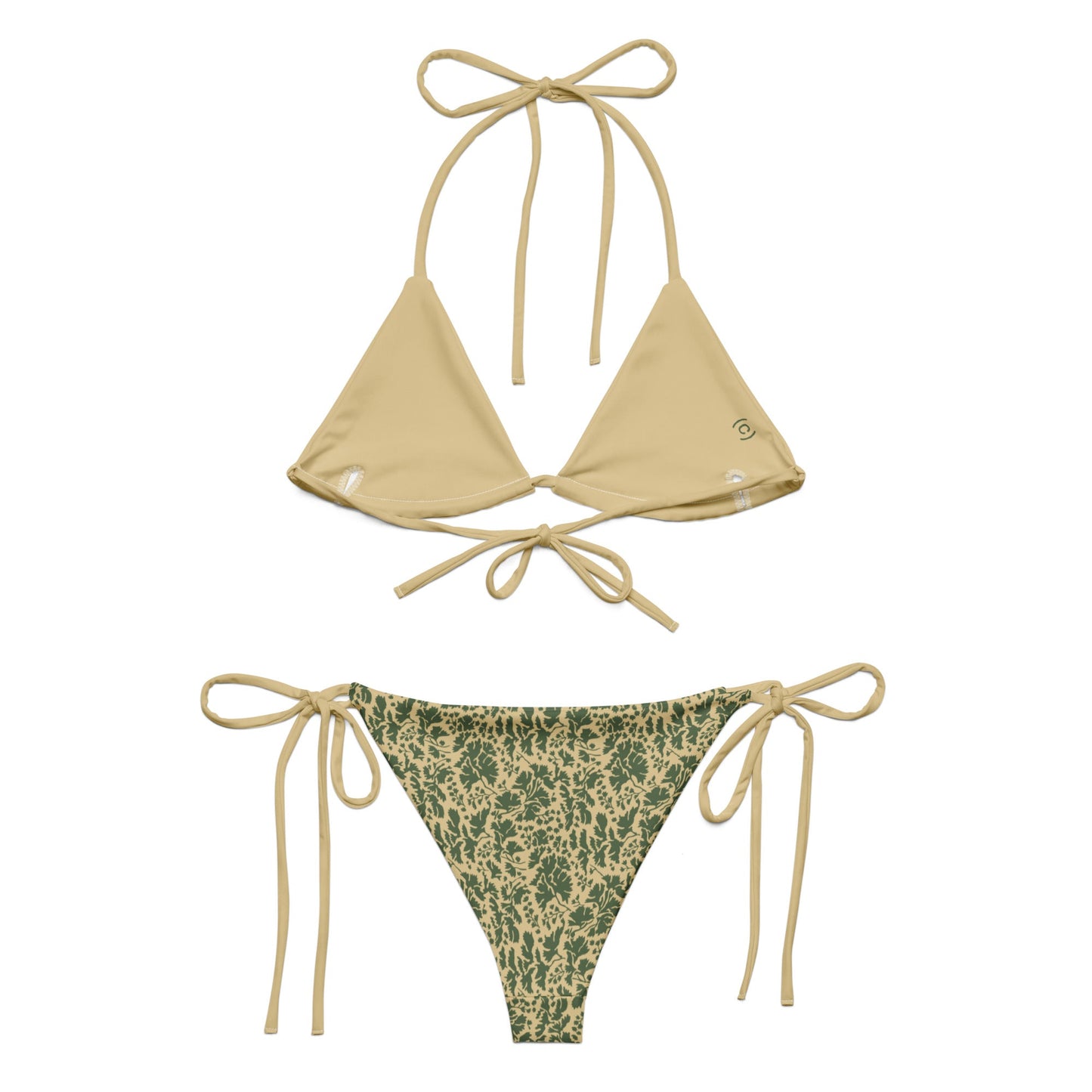 Pietruszka Camo String Bikini Set _ Concealing Coloration