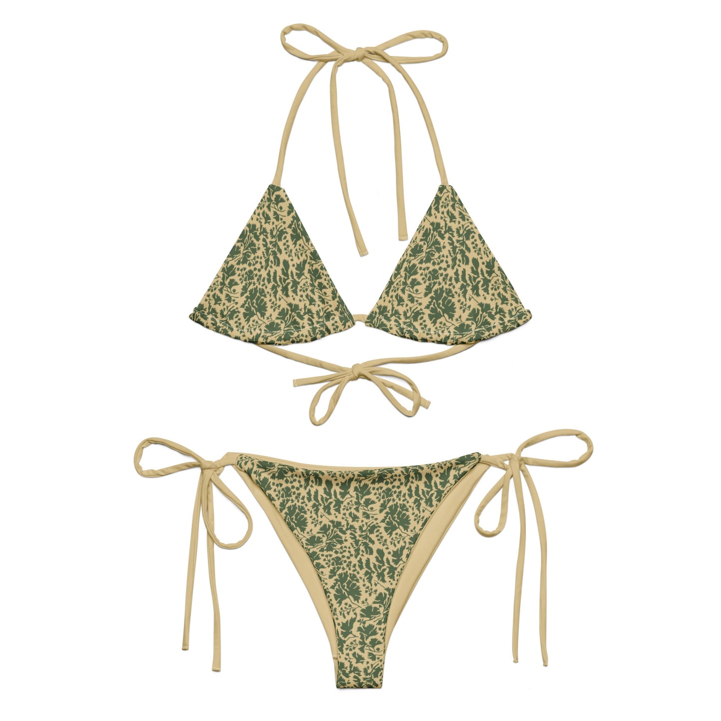 Pietruszka Camo String Bikini Set _ Concealing Coloration
