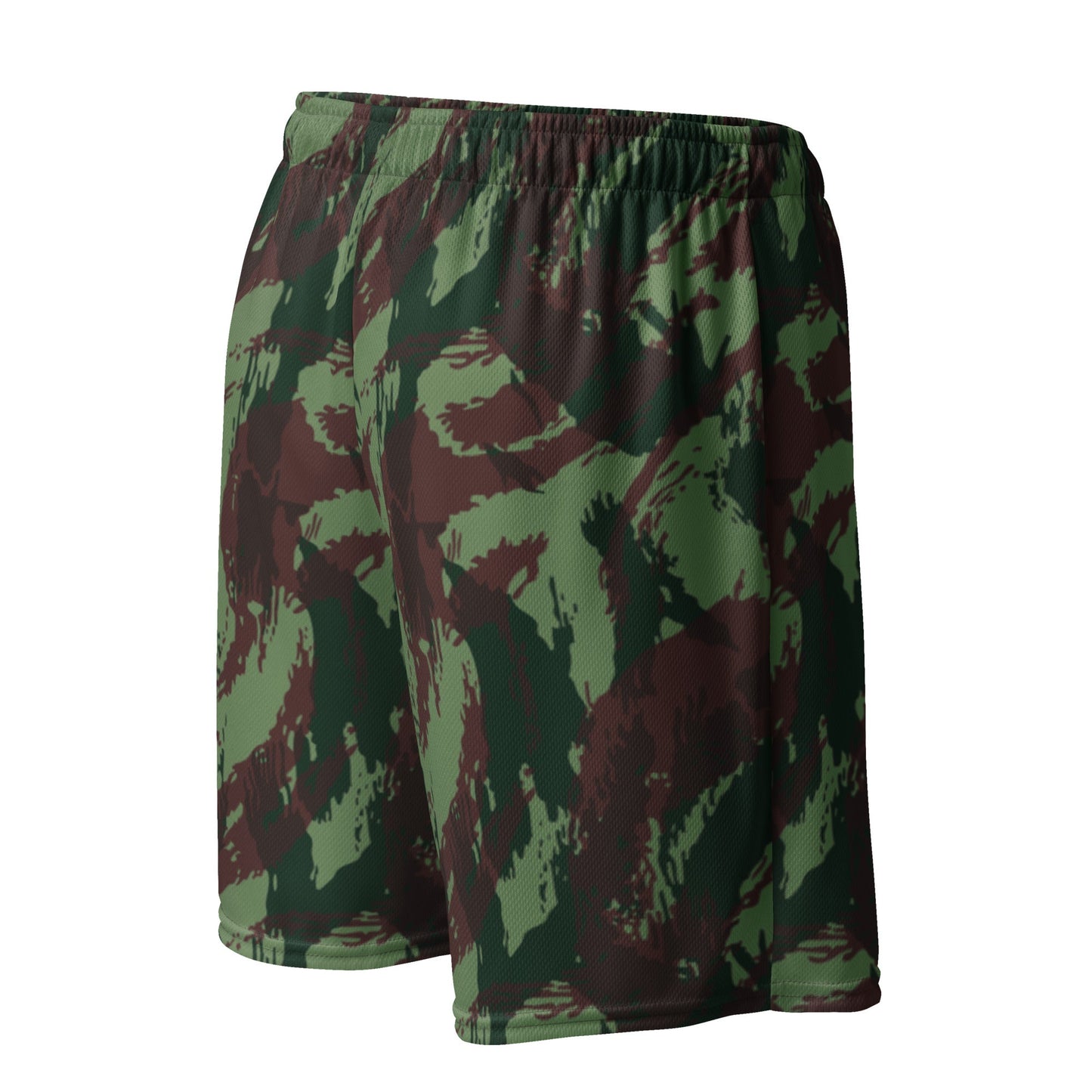 Portuguese Lizard Camo Basketball Shorts _ Concealing Coloration