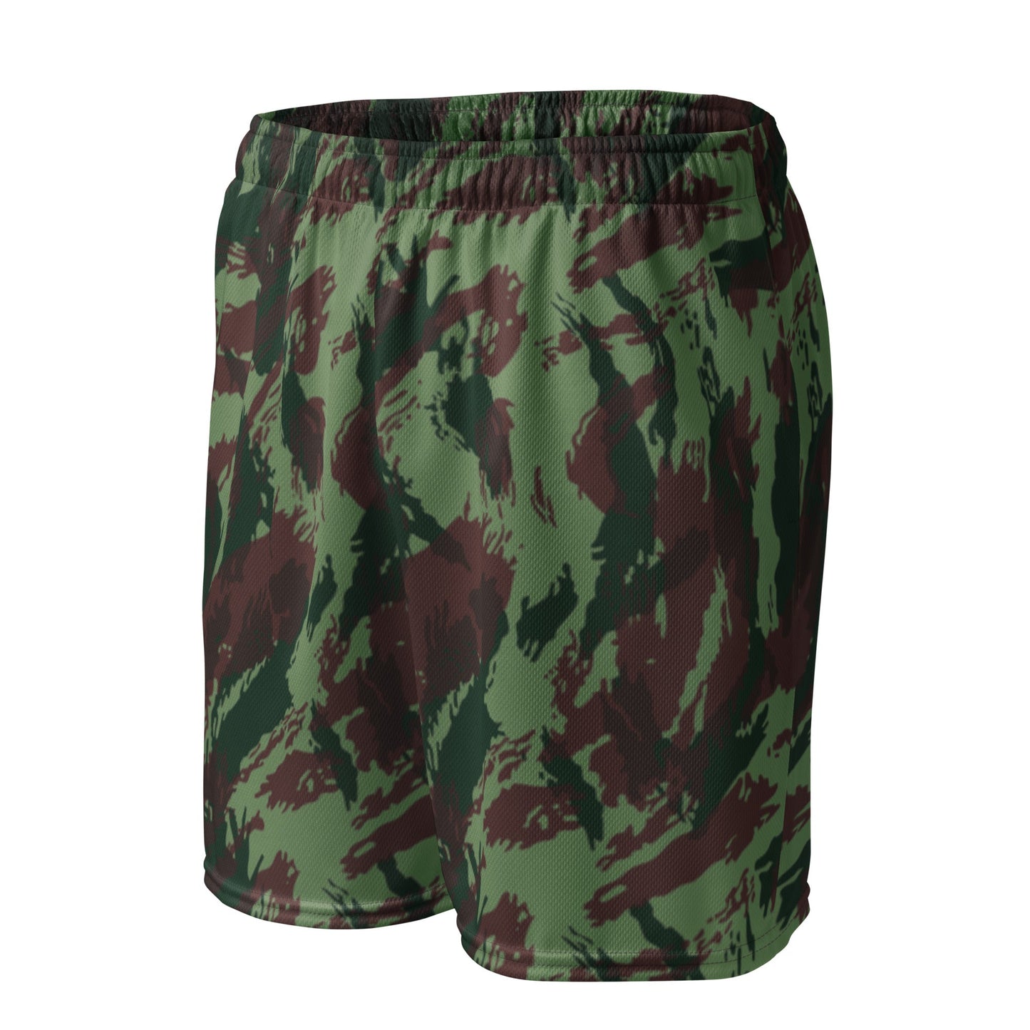 Portuguese Lizard Camo Basketball Shorts _ Concealing Coloration