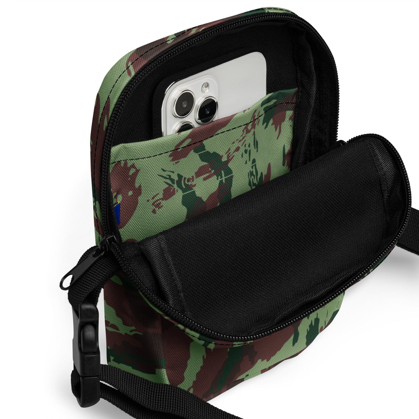 Portuguese Lizard Camo Crossbody Bag _ Concealing Coloration