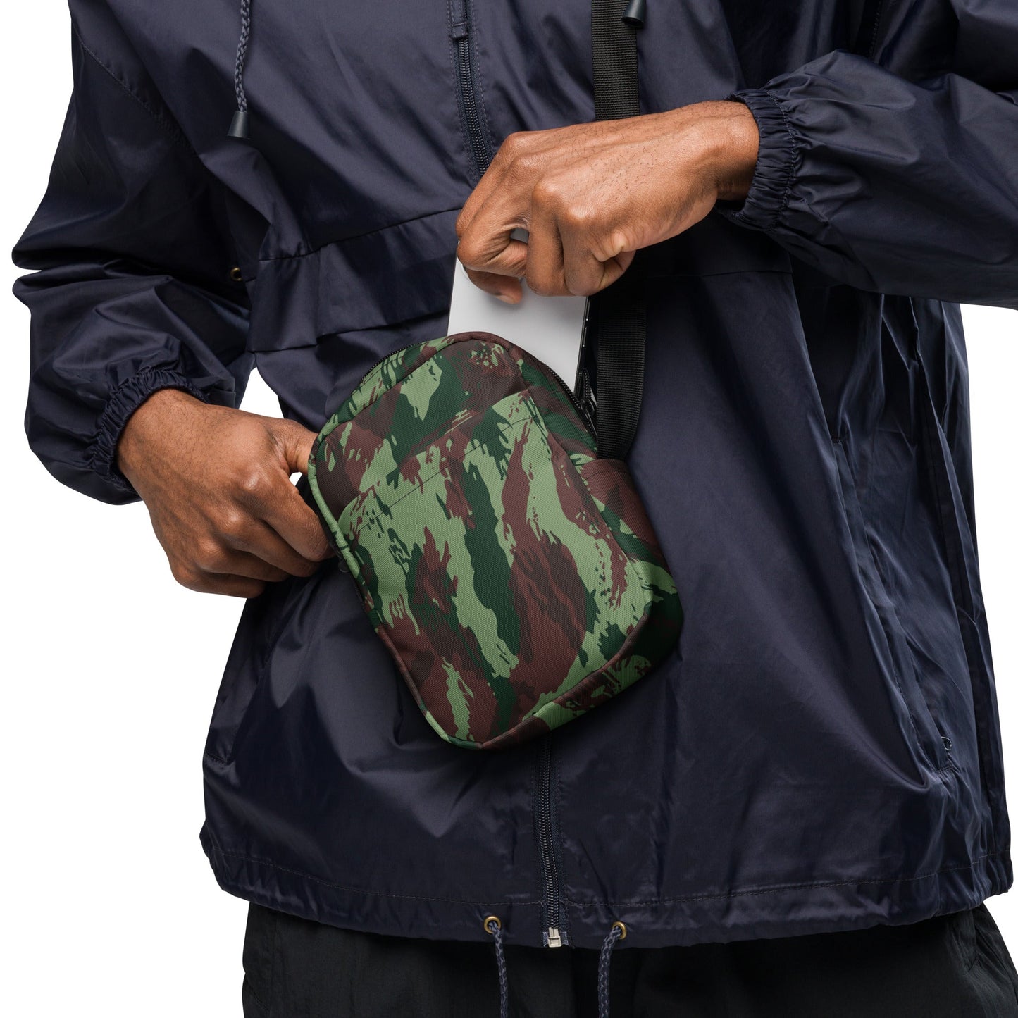 Portuguese Lizard Camo Crossbody Bag _ Concealing Coloration