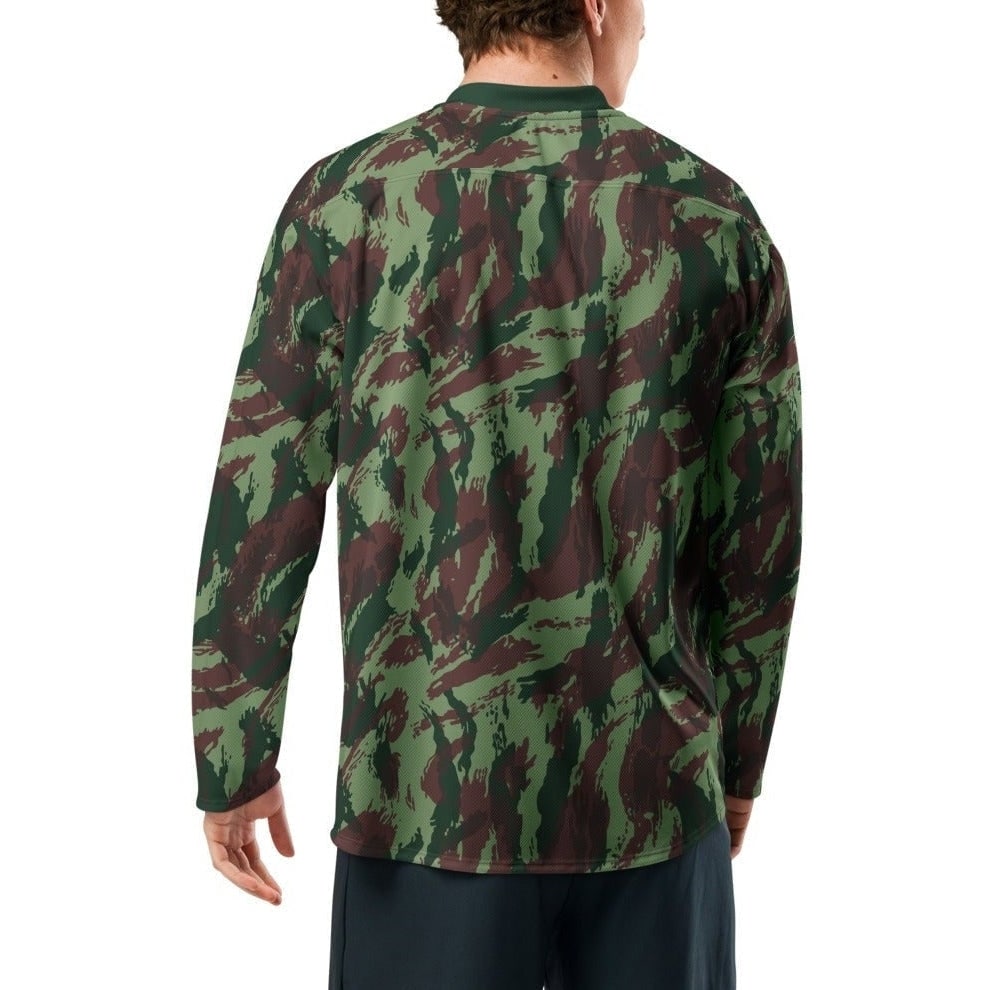 Portuguese Lizard Camo Hockey Jersey - Concealing Coloration