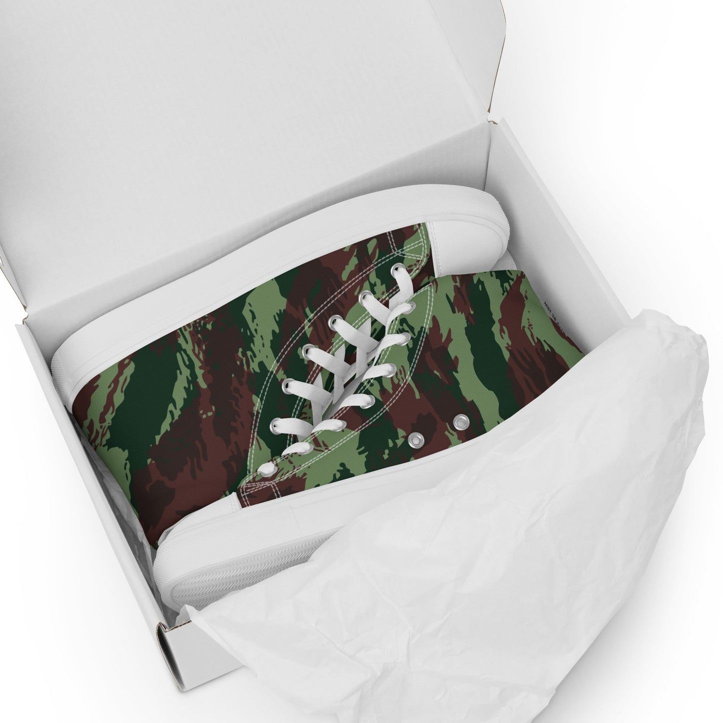 Portuguese Lizard Camo Men’s Sneaker Hi _ Concealing Coloration