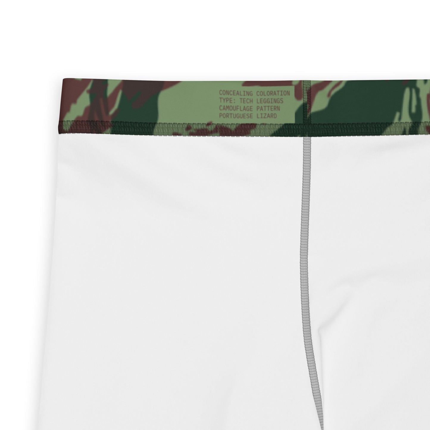 Portuguese Lizard Camo Men's Leggings - Concealing Coloration