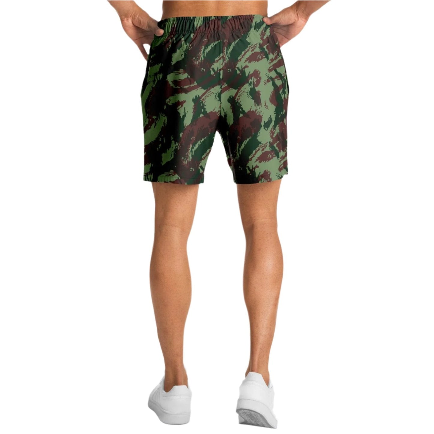 Portuguese Lizard Camo Swim Shorts 6.5" - Concealing Coloration