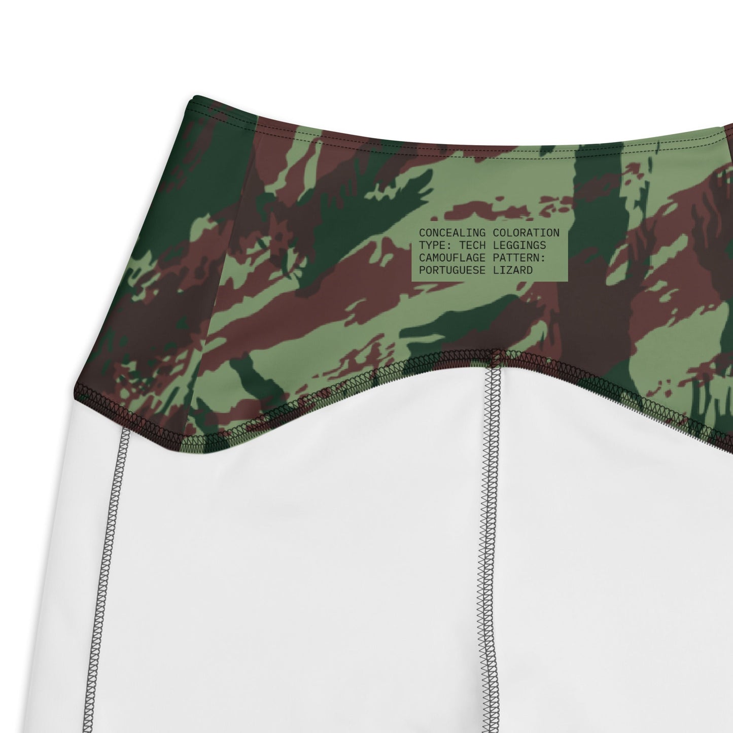 Portuguese Lizard Camo Tech Leggings - Concealing Coloration