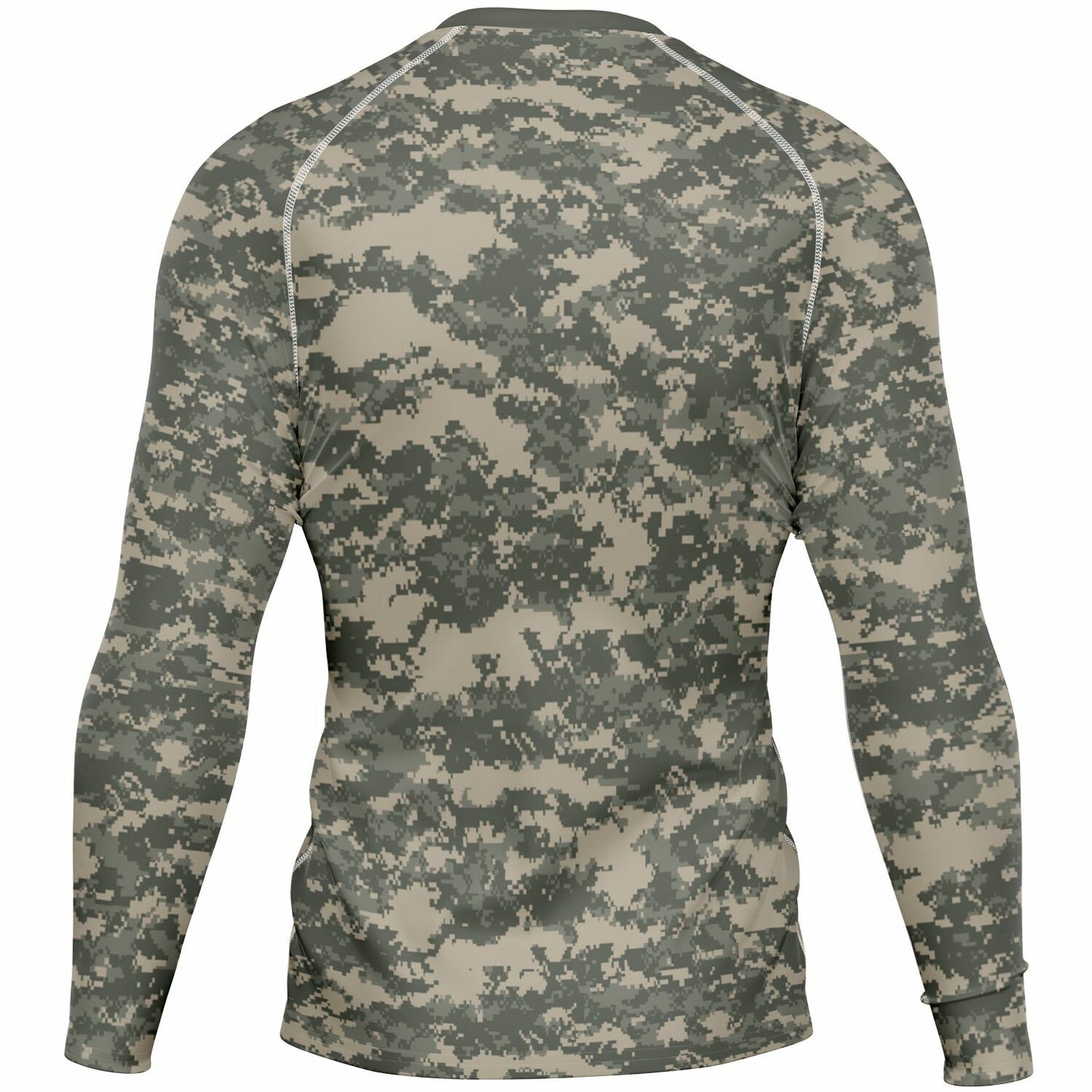 Universal Camouflage Pattern Men's Long-sleeve Base Layer - Concealing Coloration