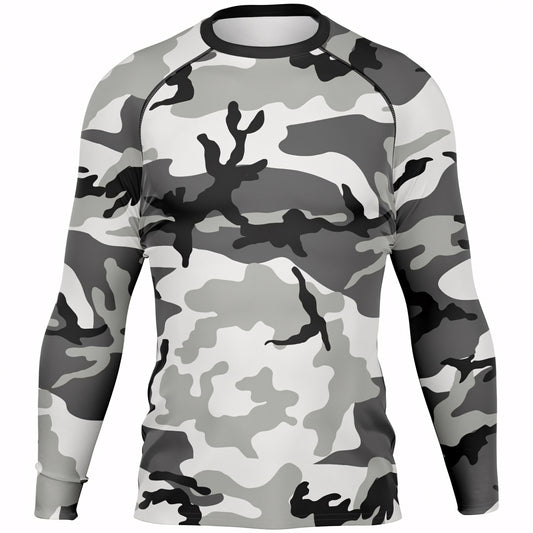 M81 Urban Camo LS Rash Guard