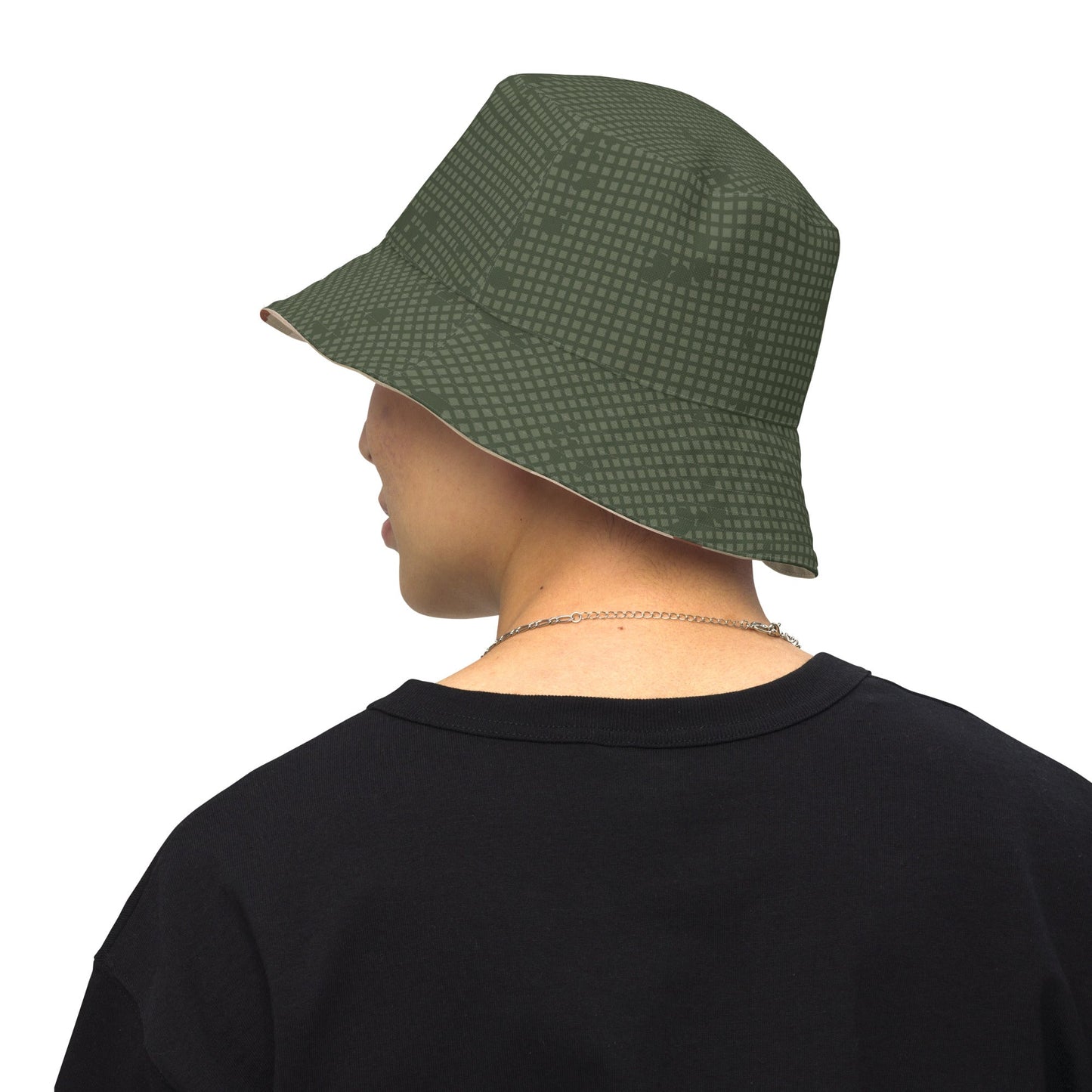 Reversible Desert Night Camo Bucket Hat _ Concealing Coloration