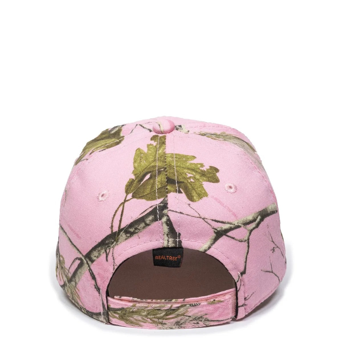 Pink RealTree Camo 6-Panel Cap