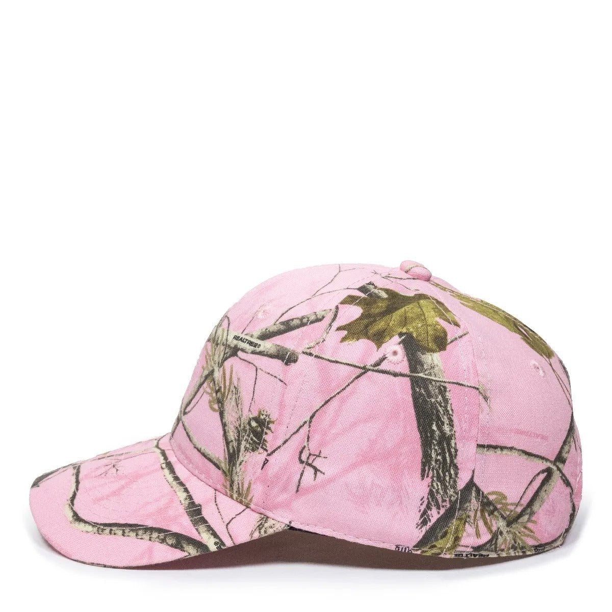 Pink RealTree Camo 6-Panel Cap