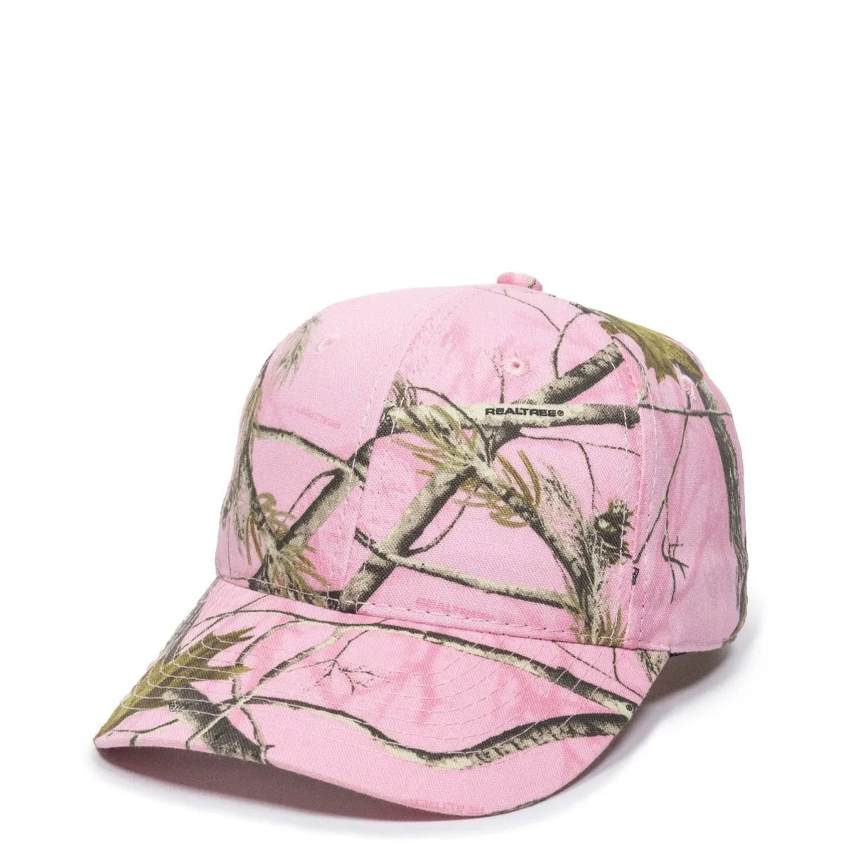 Pink RealTree Camo 6-Panel Cap