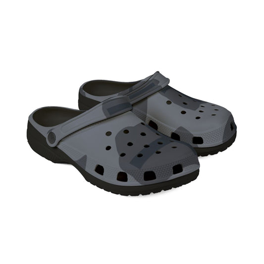 T-Pattern Urban Camo EVA Clogs - Angle