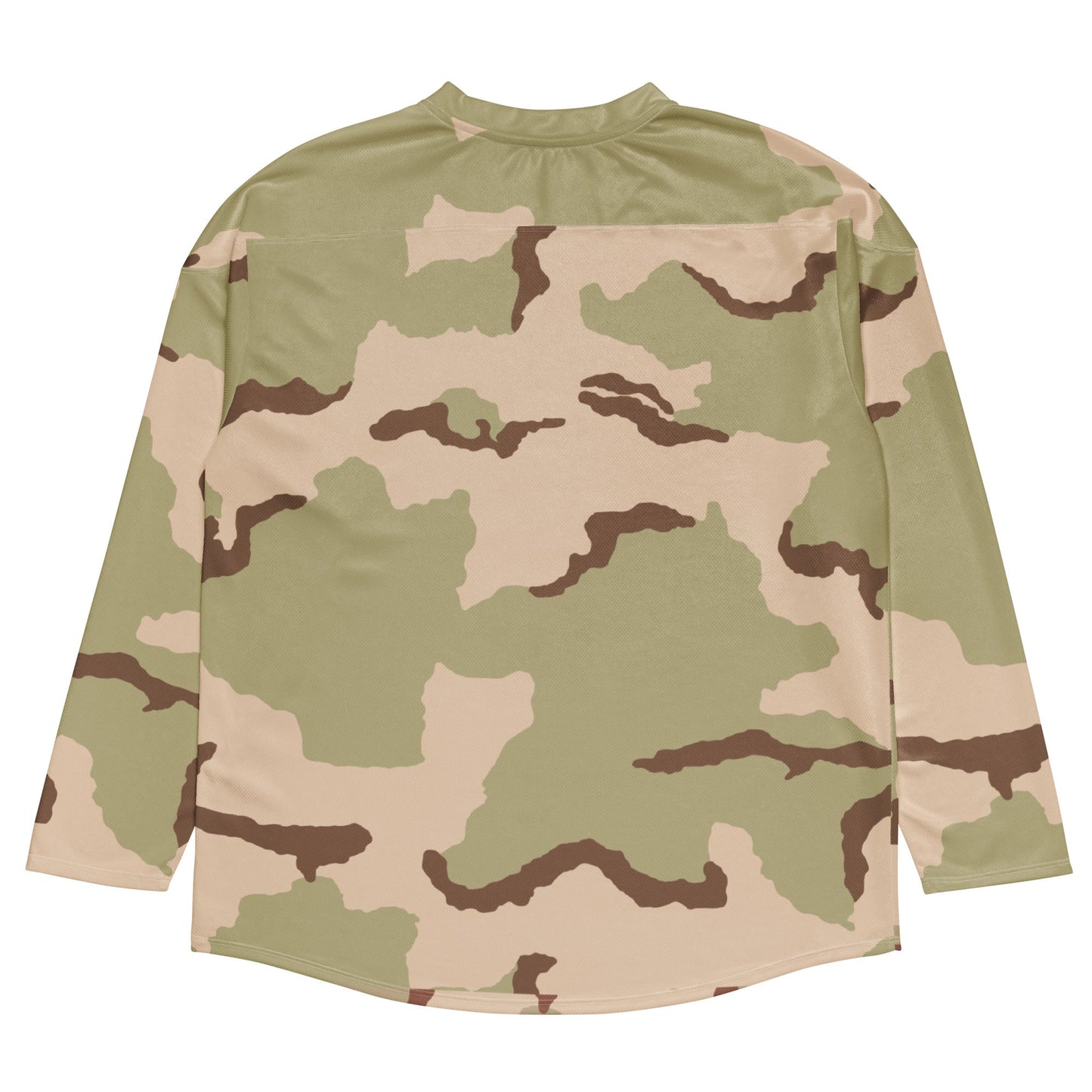 Three-Color Desert Camo Hockey Jersey _ Concealing Coloration