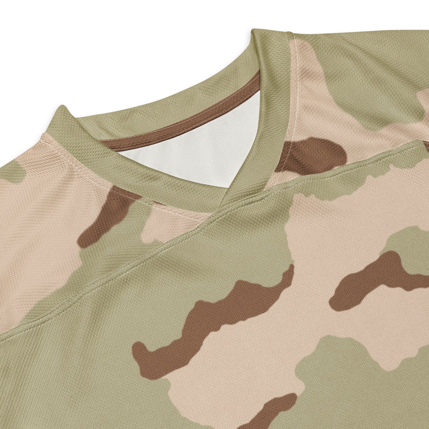 Three-Color Desert Camo Hockey Jersey _ Concealing Coloration