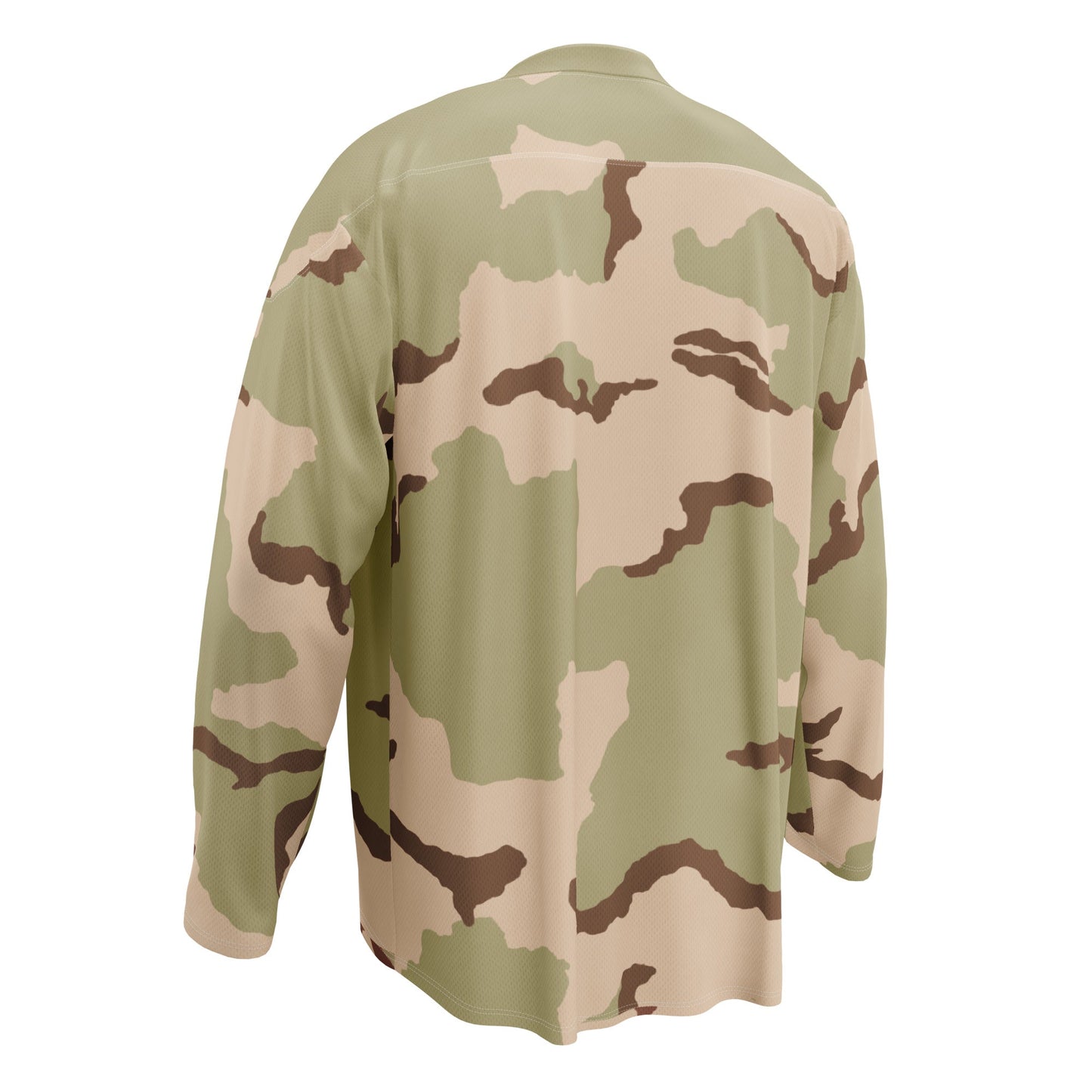 Three-Color Desert Camo Hockey Jersey _ Concealing Coloration