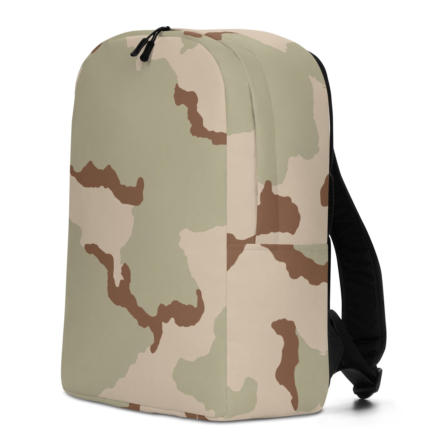 Three-Color Desert Camo Laptop Backpack _ Concealing Coloration