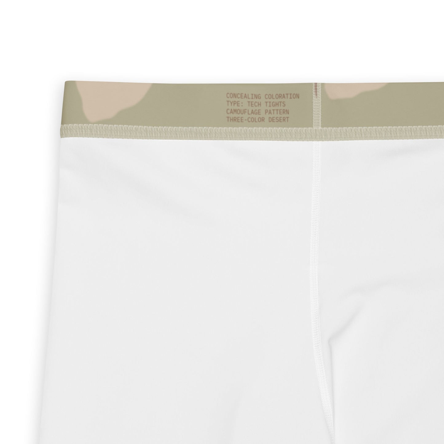 Three-Color Desert Camo Men's Leggings _ Concealing Coloration