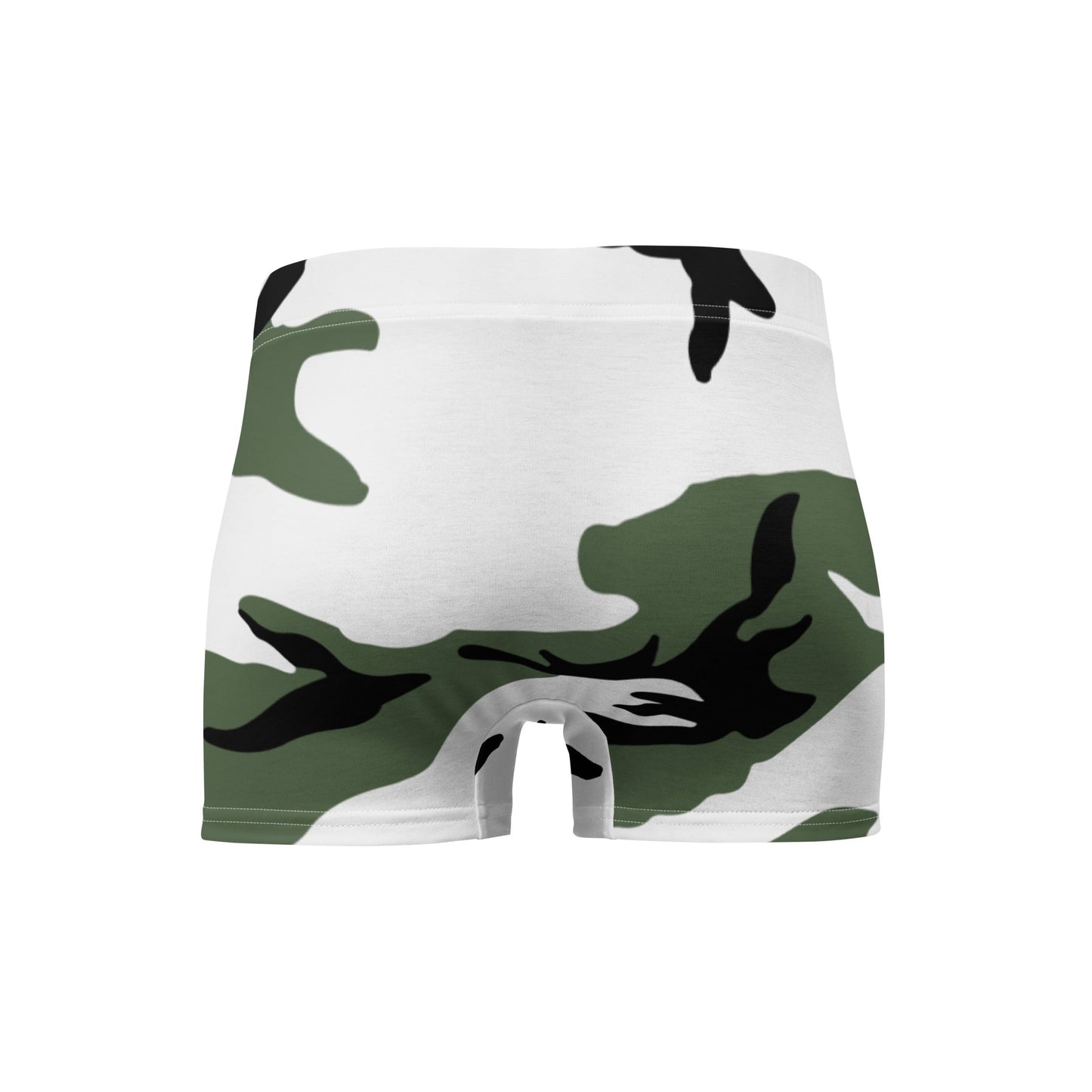 Three-Color Snow Camo Boxer Briefs _ Concealing Coloration